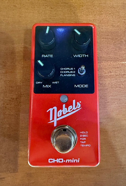 Nobels CHO-Mini - Chorus & Flanger Pedal - Pre-Loved