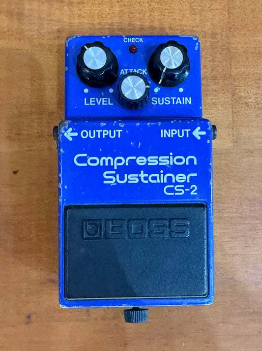 Boss CS-2 - Compression Sustainer Pedal- Pre-Loved