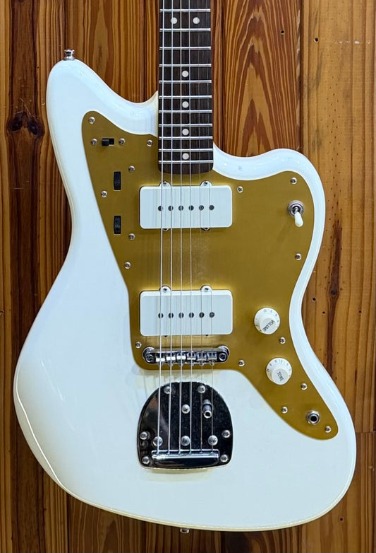 Squier J Mascis Jazzmaster - Modded - Vintage White - Pre-Loved