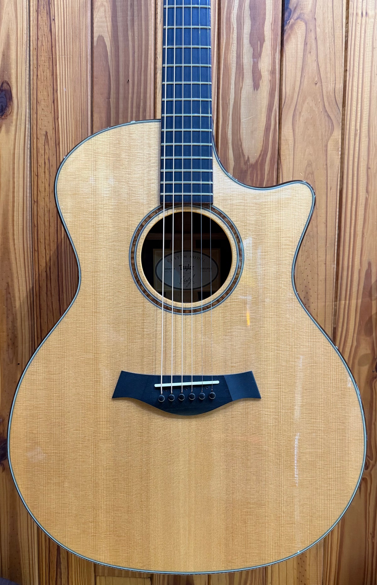 Taylor Custom Grand Auditorium Acoustic Guitar - Cocobolo - Pre-Loved