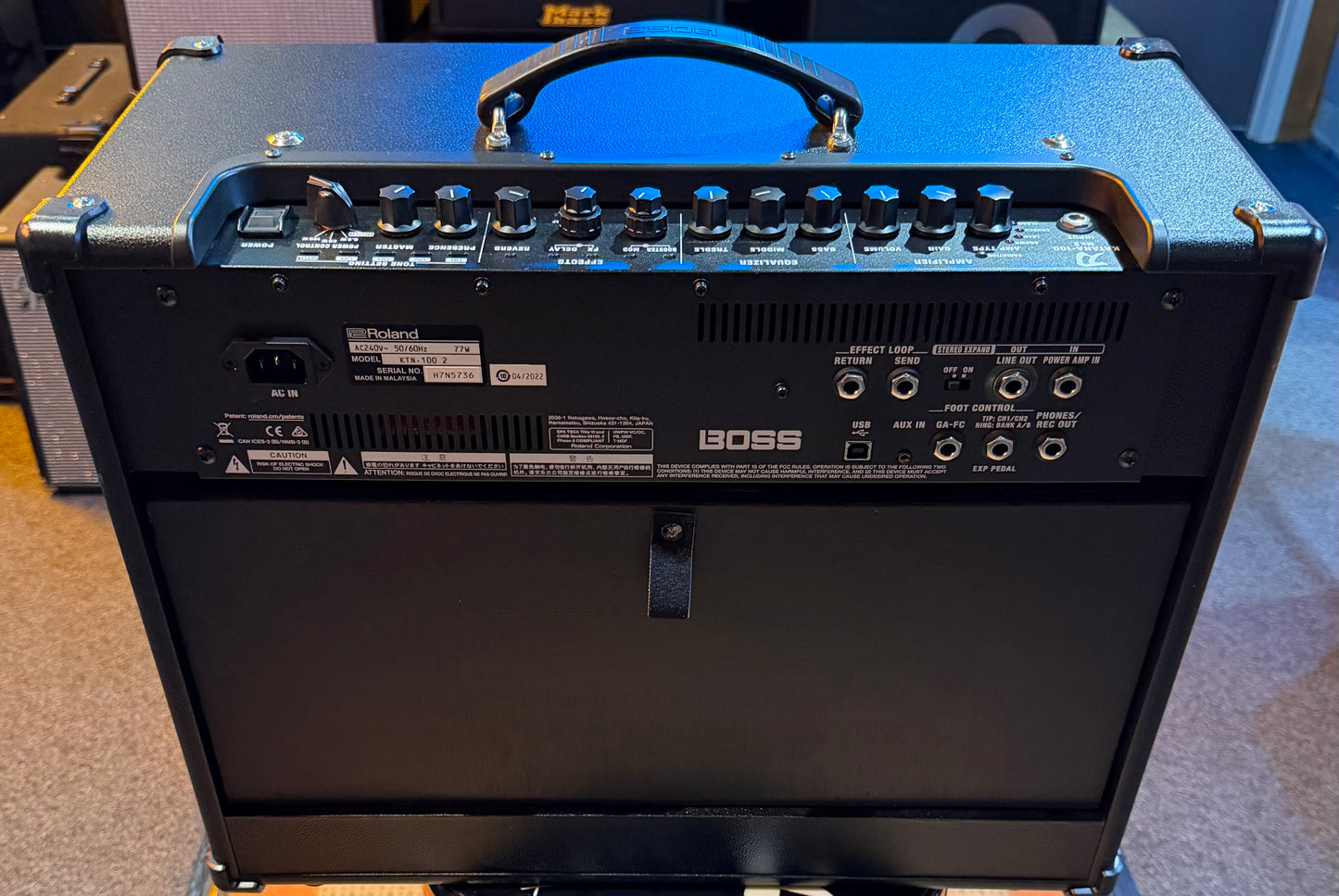 Boss Katana 100 Mark II Closeback Combo Guitar Amplifier - Pre-Loved