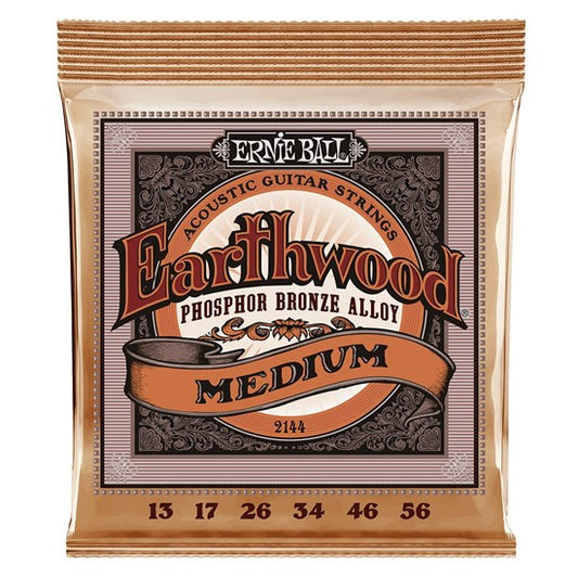 Ernie Ball Earthwood Medium Phosphor Bronze - 13-56