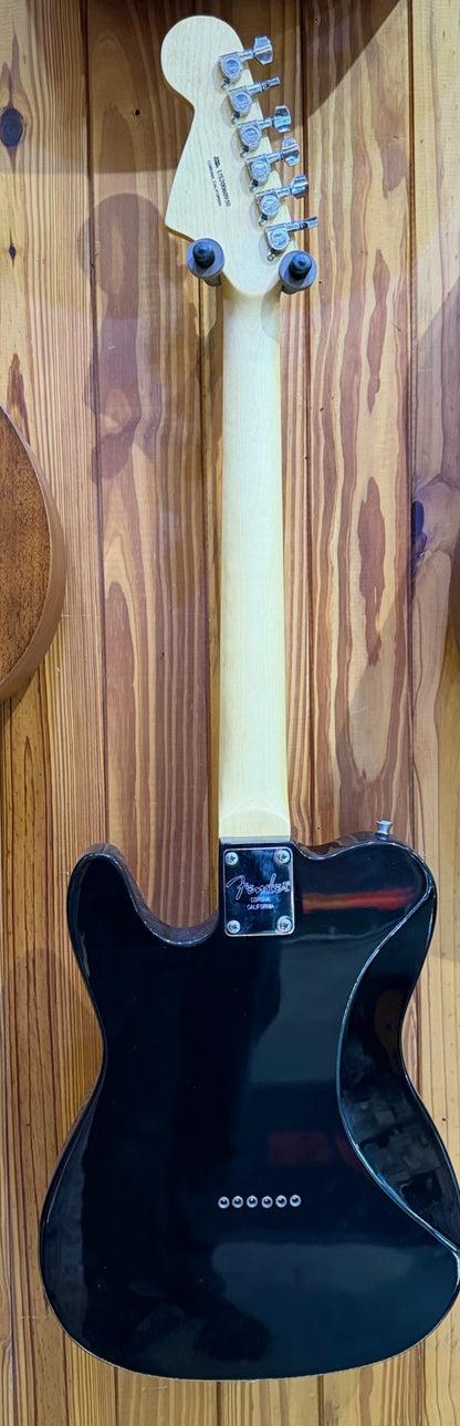 'Partscaster' Telecaster (Fender Neck / Squier Body)  - Black - Pre-Loved