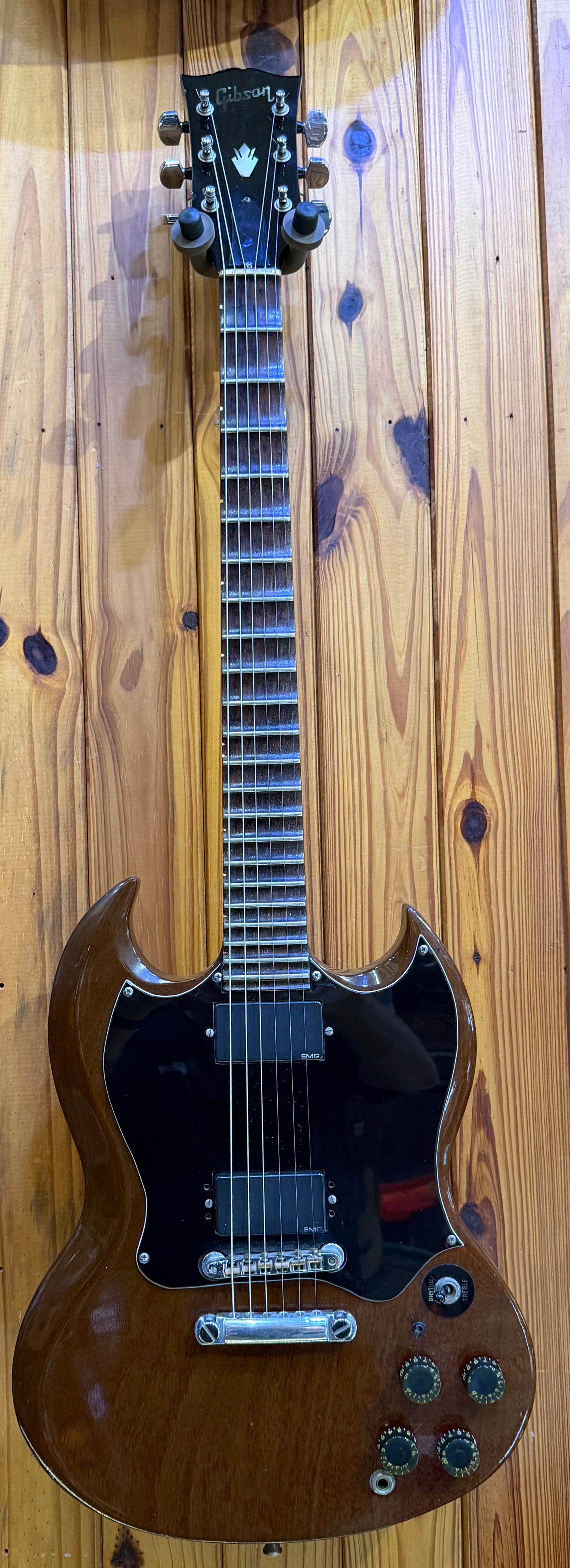 Gibson SG Early 70s Modded - Walnut - Pre-Loved