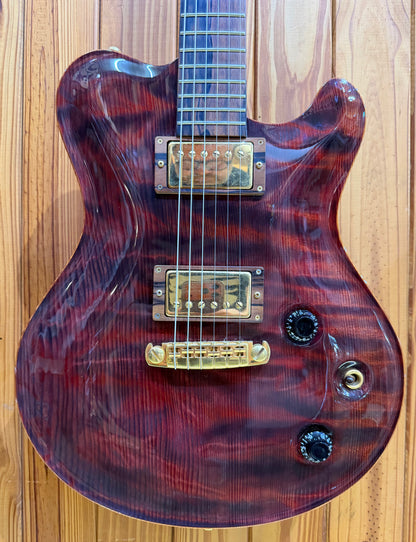 Nick Huber 'Dolphin Redwood' Electric Guitar - Pre-Loved