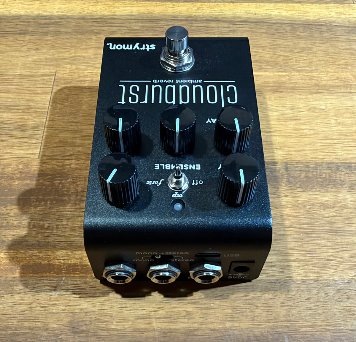 Strymon Cloudburst Midnight Limited Edition Ambient Reverb Pedal - Pre-Loved
