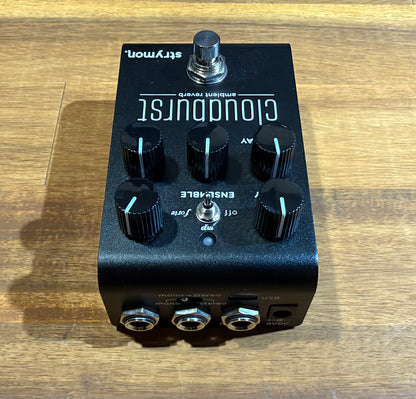 Strymon Cloudburst Midnight Limited Edition Ambient Reverb Pedal - Pre-Loved