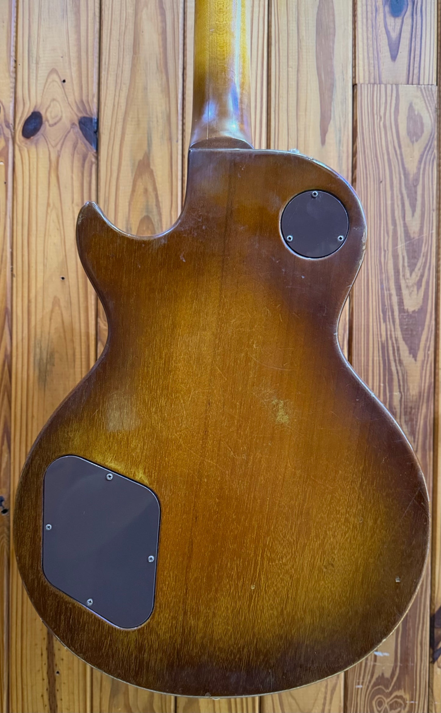 Gibson 1976 Les Paul Deluxe - Modded - Honeyburst - Pre-Loved
