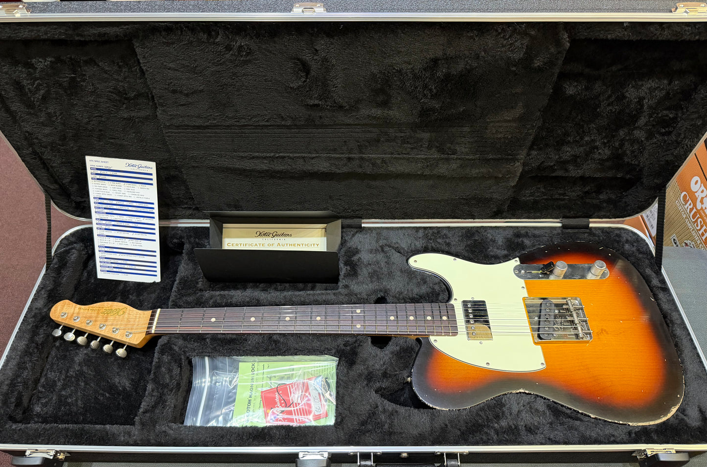 Xotic California Classic XTC-1 - Medium Aged - 3-Tone Burst