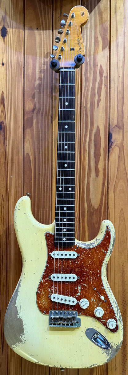 1960 Fender Custom Shop Stratocaster Masterbuilt “Dale Wilson”  Aged White Relic