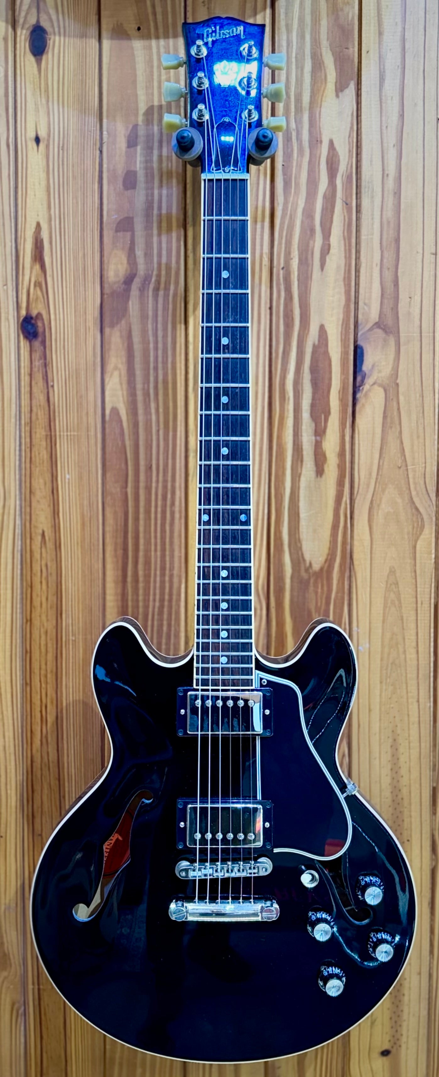 Gibson ES-339 Hollowbody Electric Guitar - Black - Pre-Loved