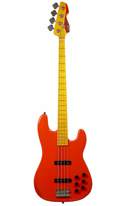 Markbass GV 4 Gloxy 4-String Electric Bass - Fiesta Red