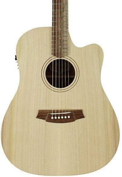 Cole Clark FL1EC-BSO Acoustic Dreadnought - Bunya/Silky Oak