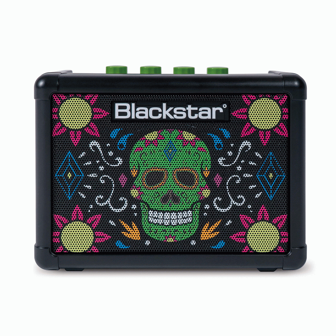 Blackstar Fly 3 - 2 Channel Mini Guitar Amplifier Skull