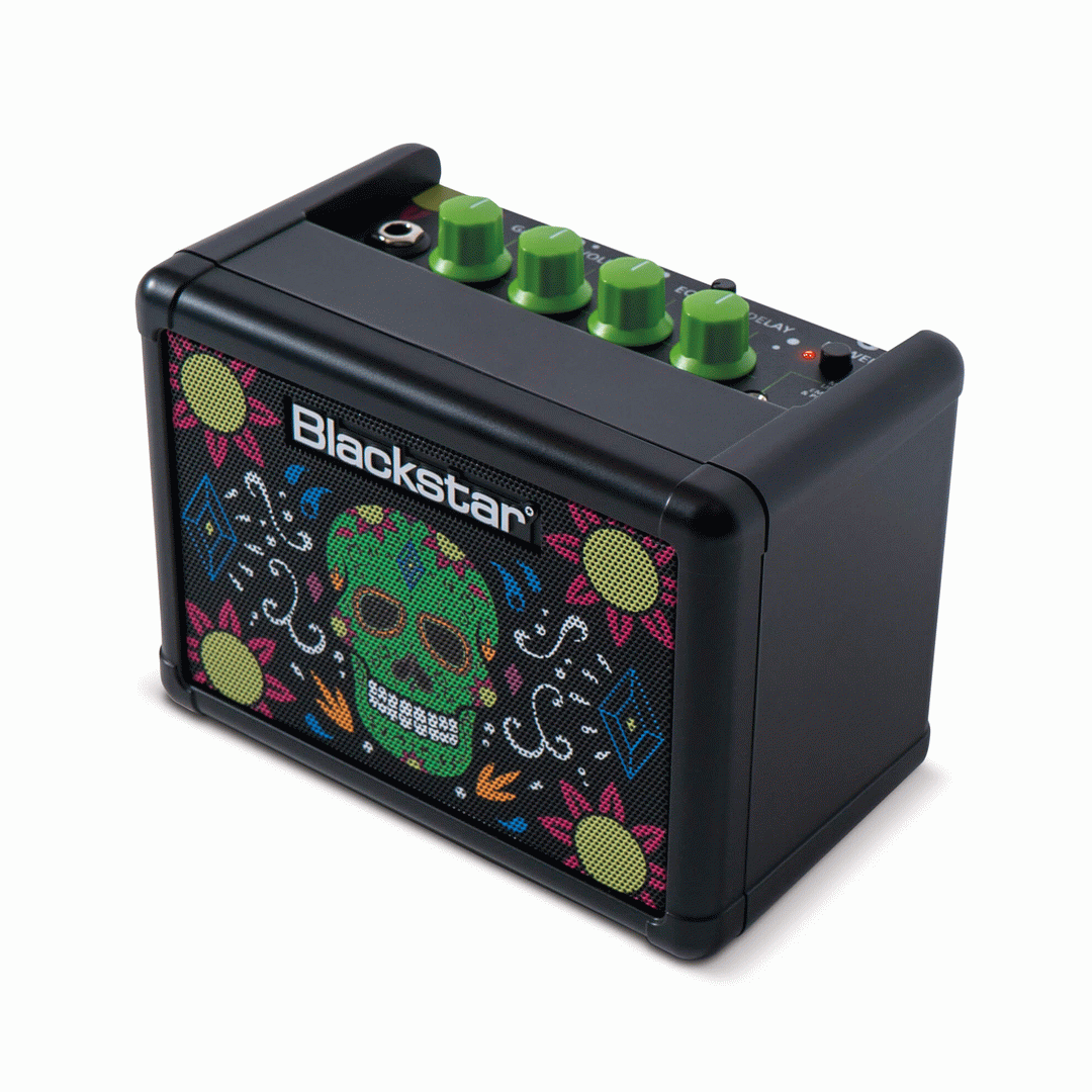 Blackstar Fly 3 - 2 Channel Mini Guitar Amplifier Skull