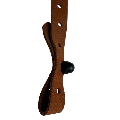 Franklin FM1-CG 5/8" Mandolin Suede Strap - Cognac
