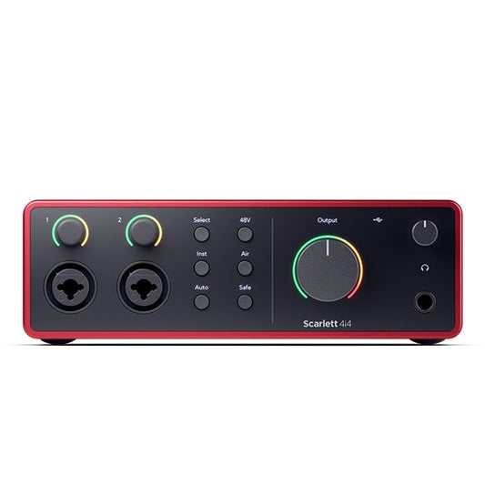 Focusrite Scarlett 4i4 (4th Gen) USB Audio Interface