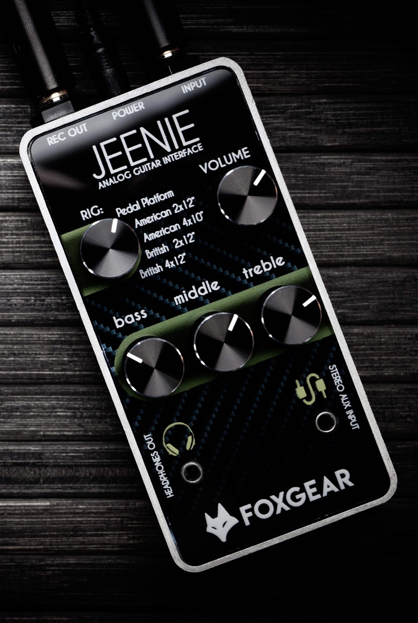 Foxgear Jeenie Analog Simulator and Guitar Interface Pedal