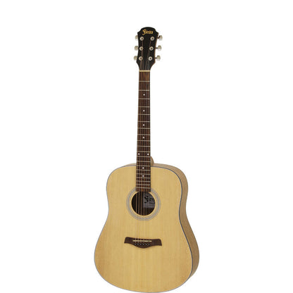 Aria Fiesta Series Traveller Acoustic Guitar - Natural