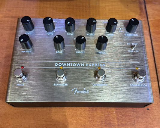 Fender Downtown Express Bass Multi-effect Pedal - Pre-Loved