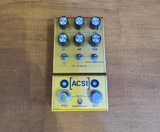 Walrus Audio ACS1 Amp + Cab Simulator Pedal - Pre-Loved