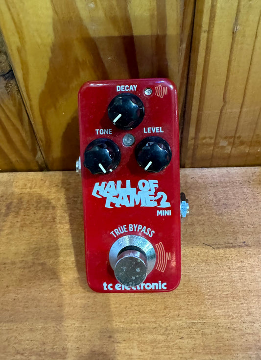 TC Electronic Hall Of Fame 2 Mini Reverb Pedal - Pre-Loved