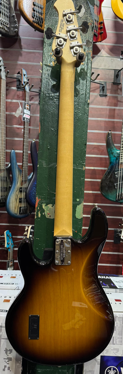 Ernie Ball MusicMan StingRay 4 Bass - Tobacco Sunburst - Pre-Loved