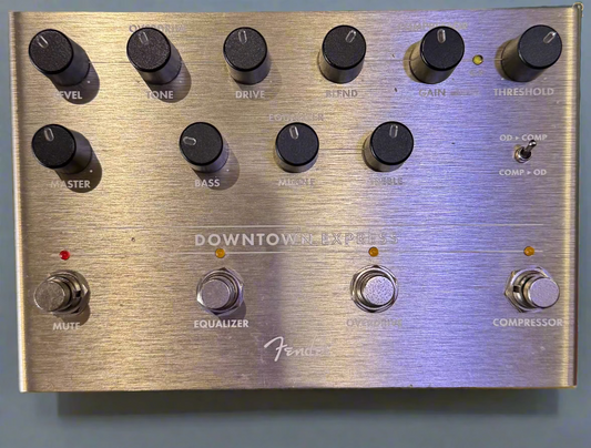 Fender Downtown Express Bass Multi-effect Pedal - Pre-Loved