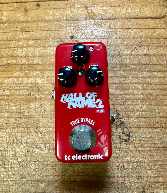 TC Electronic Hall Of Fame 2 Mini Reverb Pedal - Pre-Loved
