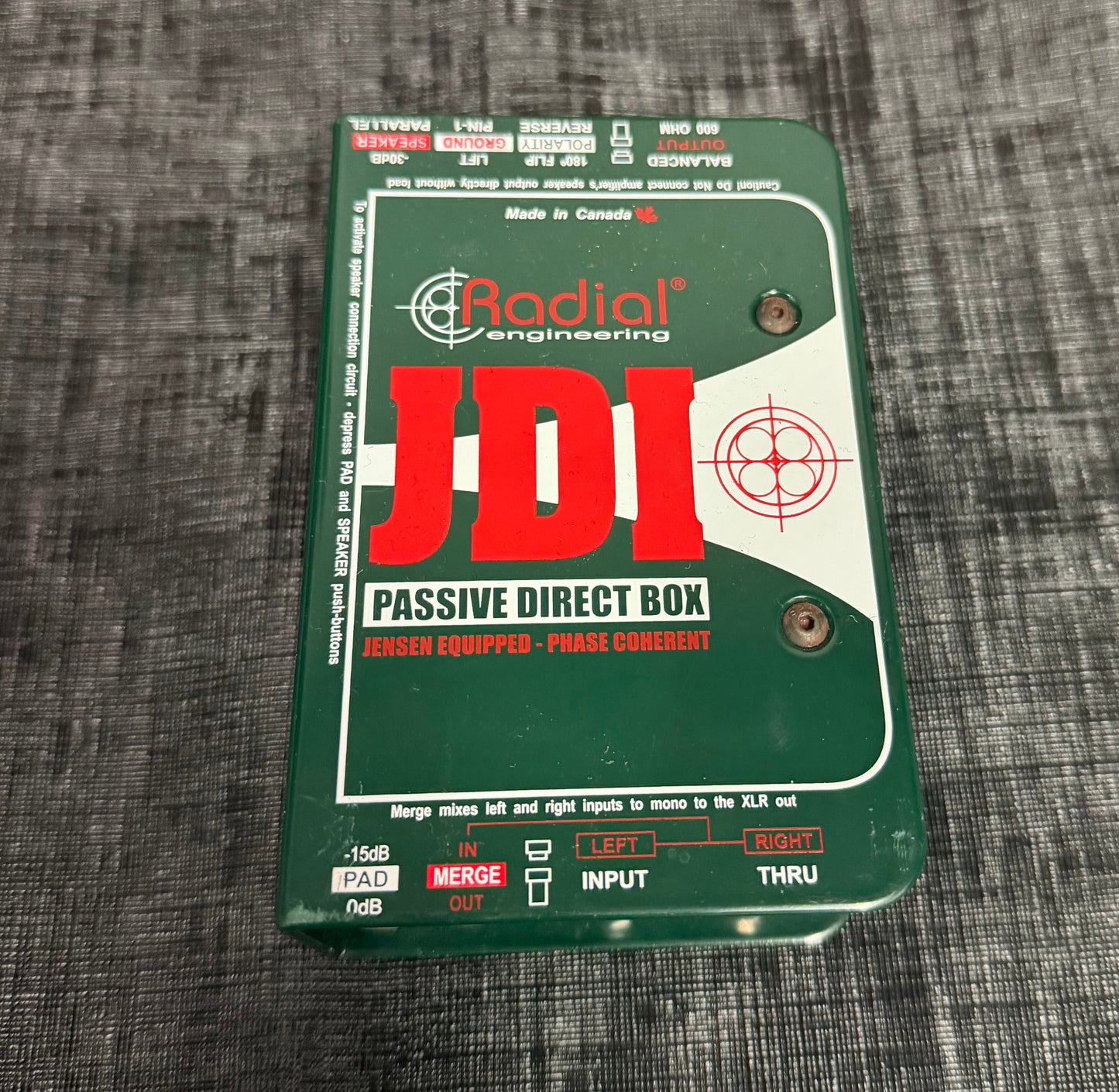 Radial JDI - Passive DI Box - Pre-Loved