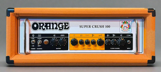 Orange Super Crush 100 Solid State 2 Channel Guitar Amplifier Head - Pre-Loved