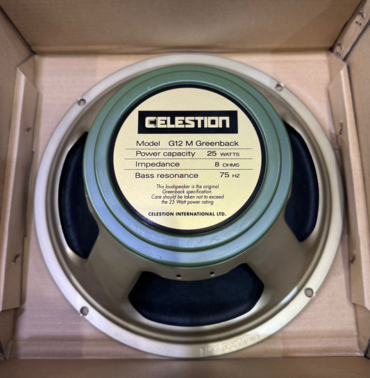 Celestion G12M Greenback Speaker - Pre-Loved