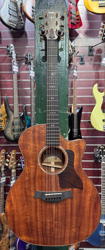 Taylor 724ce Solid Koa Grand Auditorium Acoustic Guitar - Pre-Loved