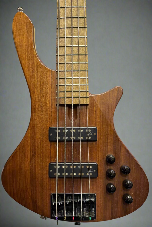 Cole Clark Long Lady LLB5 5-String Bass - Bunya/Blackwood - Pre-Loved