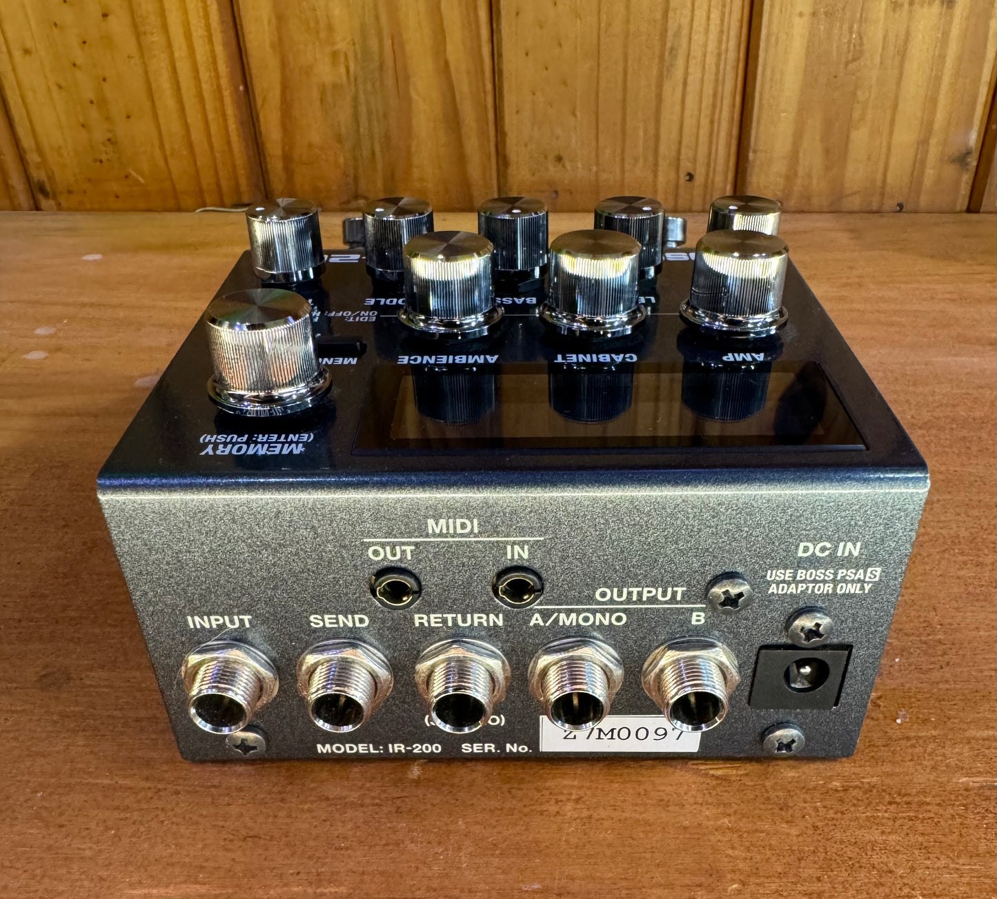 Boss IR-200 Amp & IR Cabinet Simulator Pedal Pre-Loved