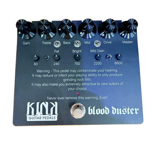 Kink Pedals MAF Overdrive/Distortion Pedal