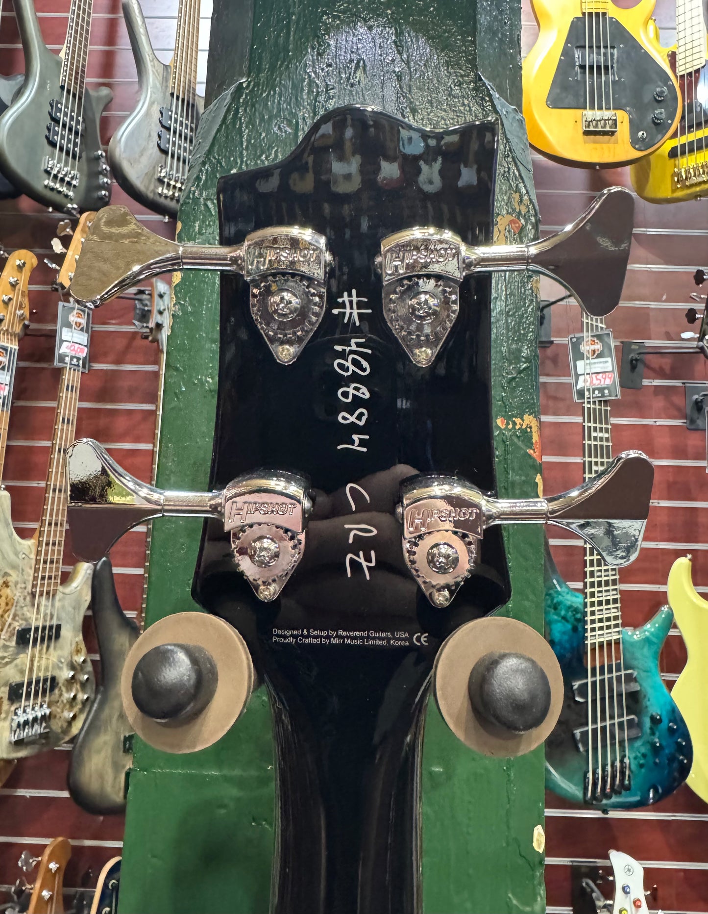 Reverend Dub King Bass - Avocado Burst - Pre-Loved