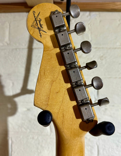 Fender Custom Shop Michael Landau '63 Stratocaster - Fiesta Red Over 3-Colour Sunburst