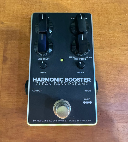 Darkglass Harmonic Booster 2.0 Bass PreAmp Pedal - Pre-Loved