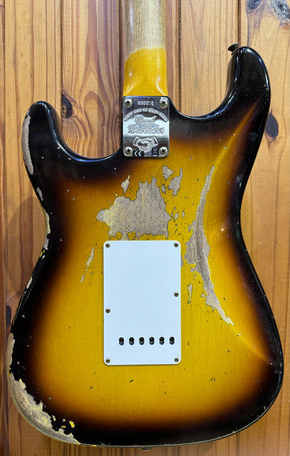 Fender Custom Shop 'Bad Brothers' '61 Stratocaster 'Heavy Relic Finish' - 3 Tone Sunburst