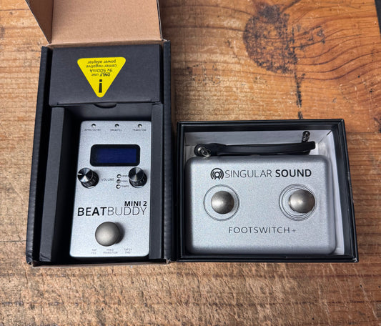 BeatBuddy Mini 2 + Footswitch - Drum Machine Pedal - Pre-Loved