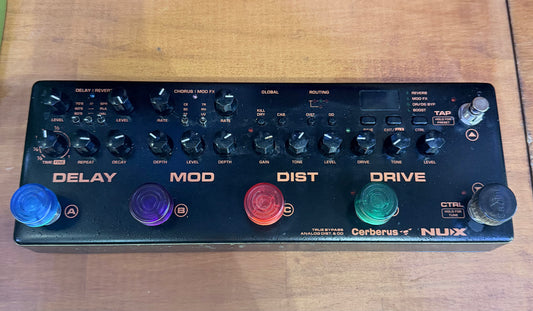 NU-X Cerberus Multi-Effects Pedal - Pre-Loved