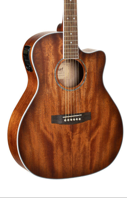 Cort GA-MEDX OP Grand Auditorium Guitar Open Pore Acoustic Guitar