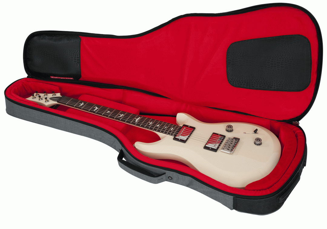 Transit Bass Guitar Bag; Charcoal-GT-BASS-BLK - Gator Cases