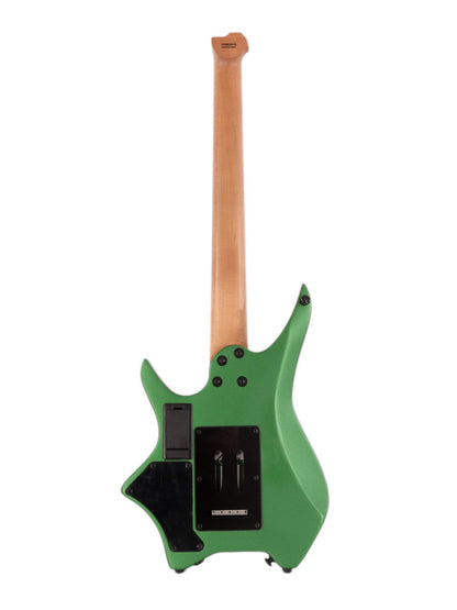 HILS HN5 – Headless 6-String Guitar - Satin Metallic Emerald Green