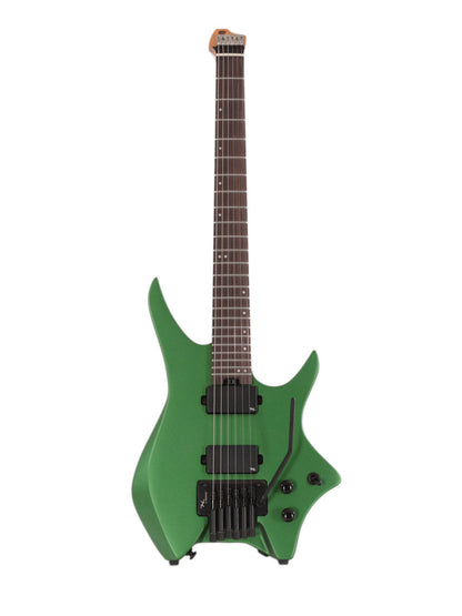 HILS HN5 – Headless 6-String Guitar - Satin Metallic Emerald Green
