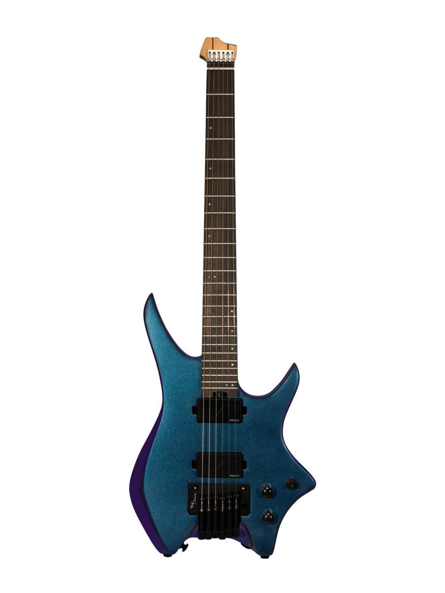 HILS HN6 Headless Electric Guitar - Gloss Ultra Violet