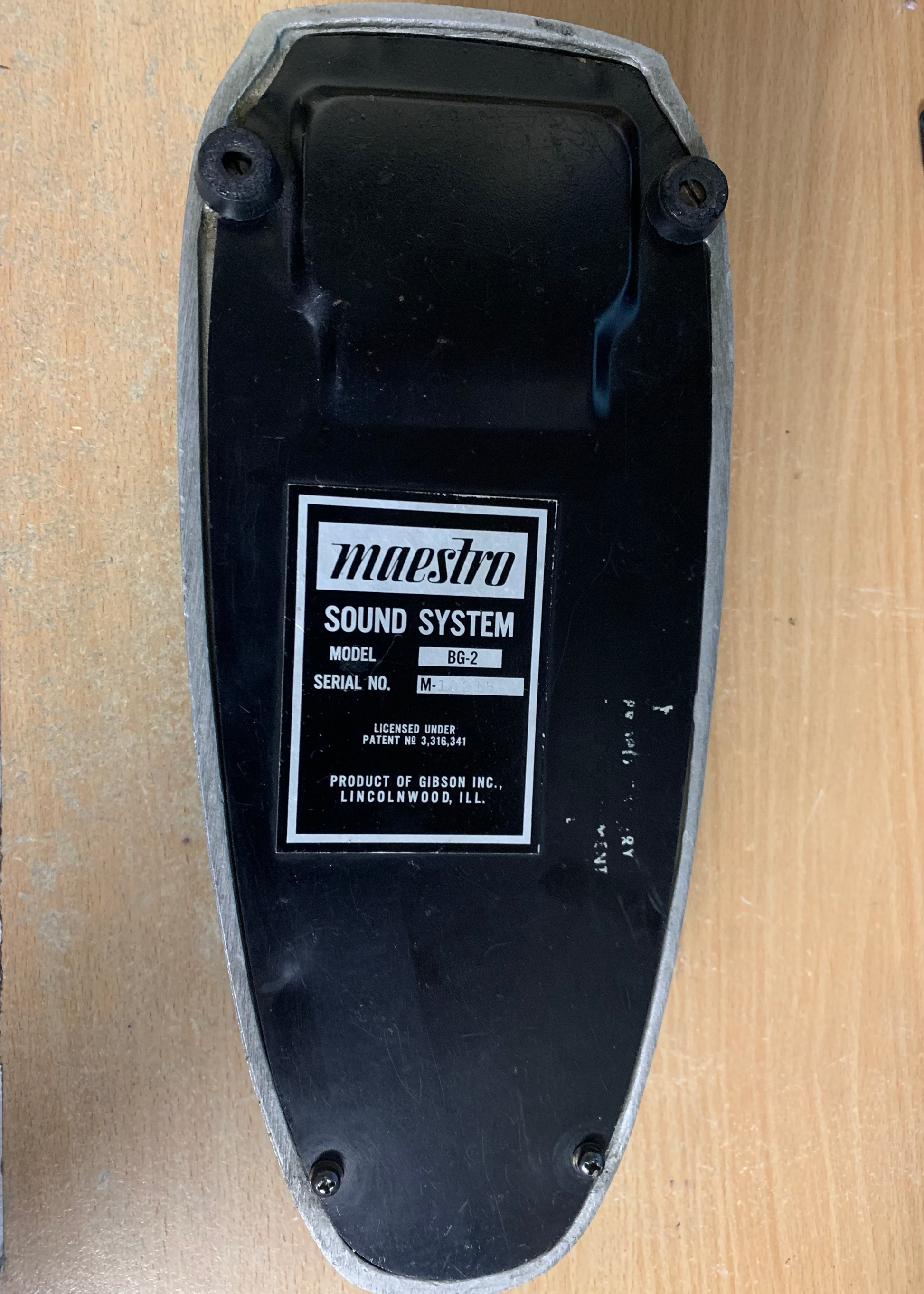 Maestro BG-2 Boomerang 2 Wah (circa 70's) Pre-loved | Guitar