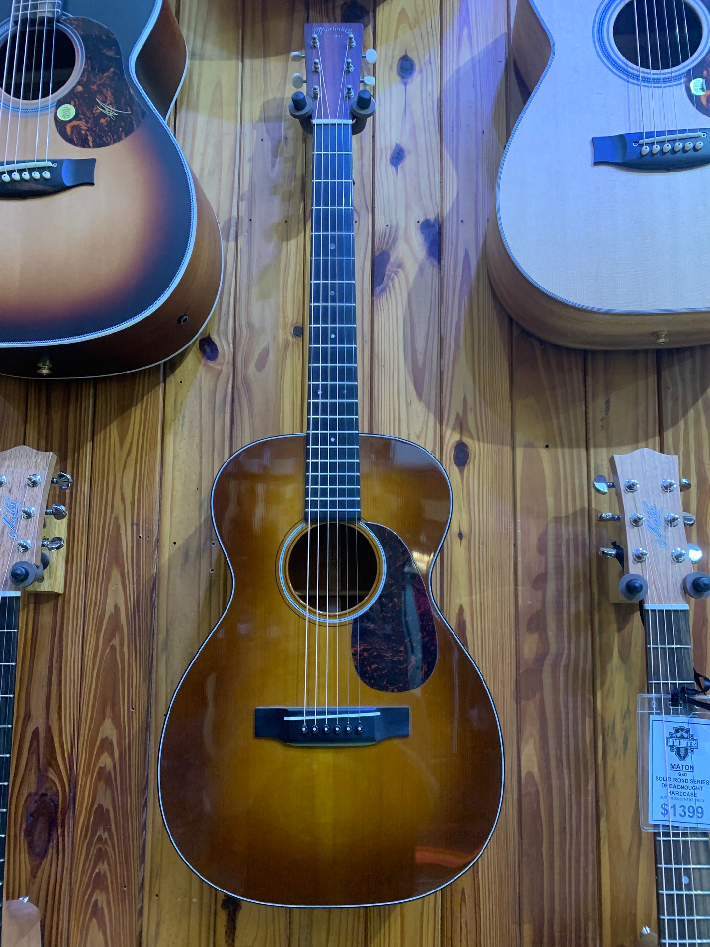 Martin & Co Custom O18V Ambertone - OHSC - Pre-Loved