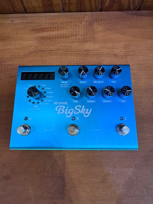 Strymon BigSky - Multi-Dimensional Reverb Pedal - Pre-Loved